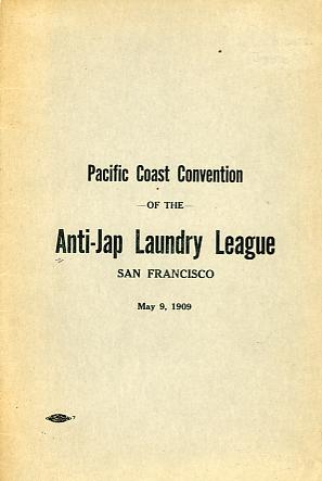 1909 Anti-Jap Laundry League